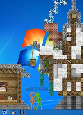 火柴人 VS 我的世界